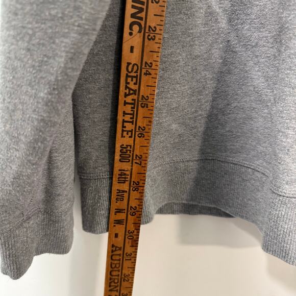 L.L. Bean Men's Crew Stretch Sweatshirt Pullover Lightweight Grey XXL Tall - Picture 4 of 7